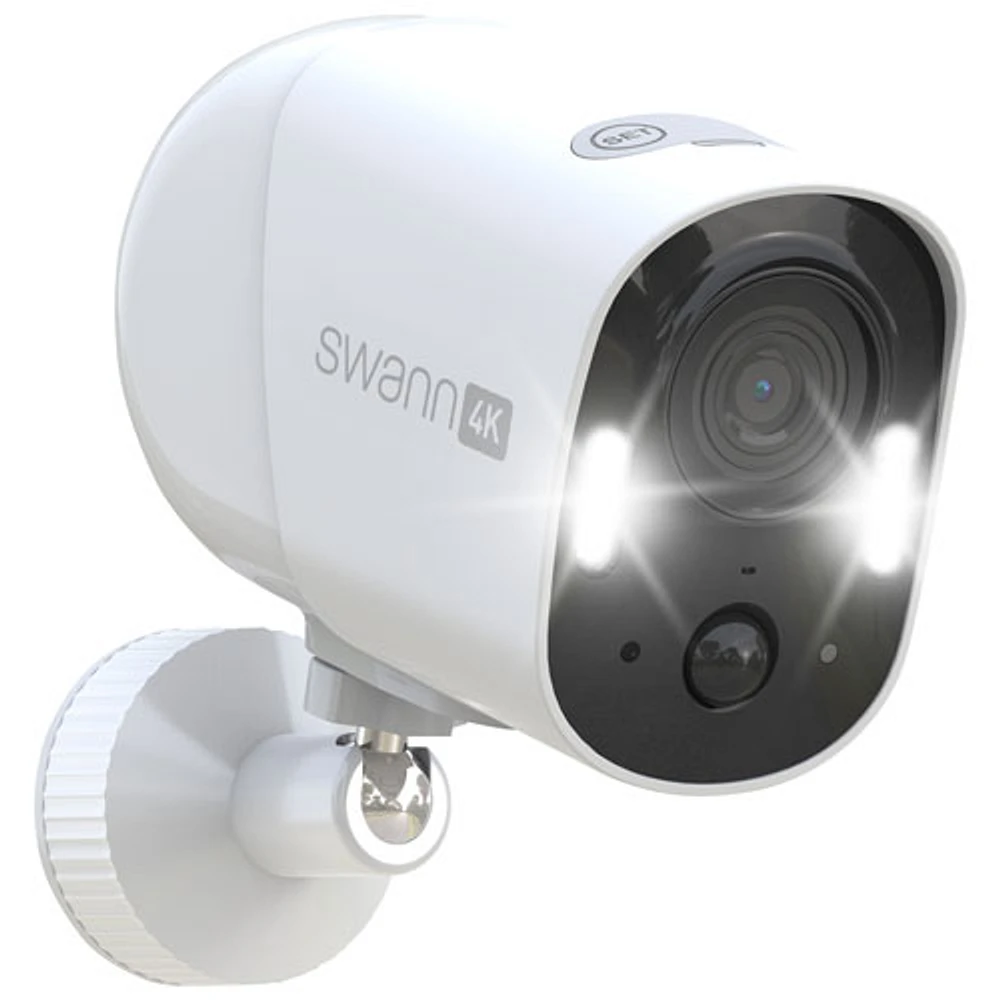 Swann Xtreem4K Wire-Free Indoor/Outdoor 4K Ultra HD IP Camera - White