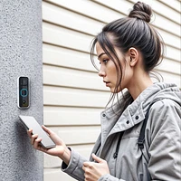 Swann SwannBuddy4K Wi-Fi 4K Video Doorbell with Chime