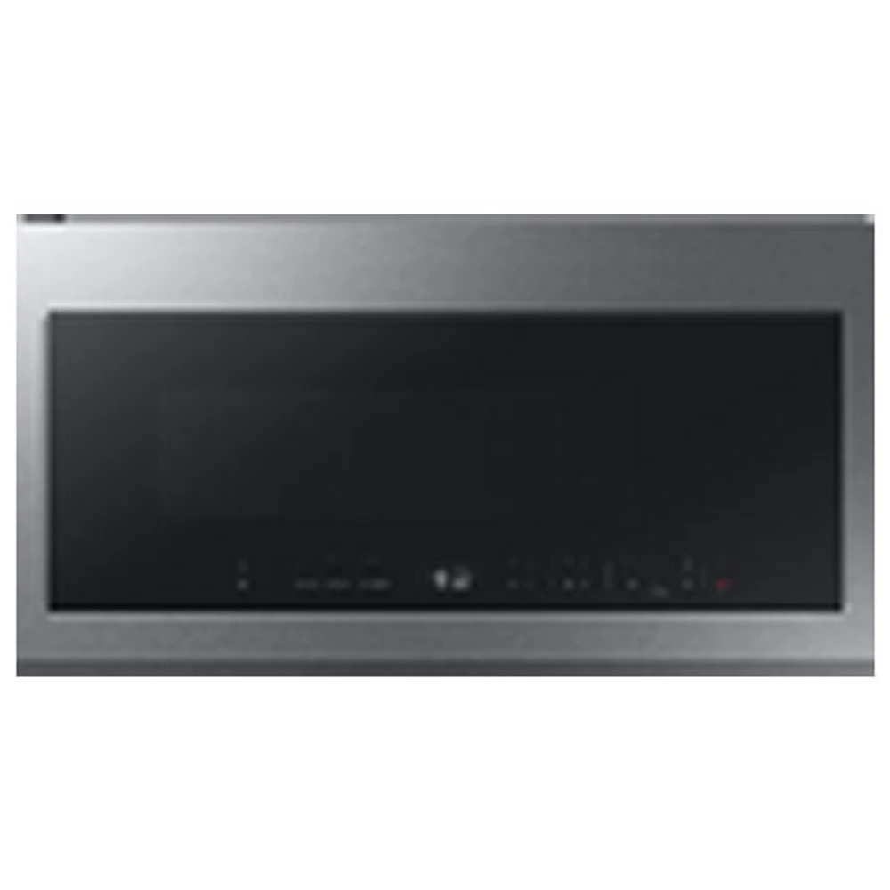 Open Box - Samsung Over-The-Range Microwave - 2.1 Cu. Ft. - Stainless Steel - Scratch & Dent