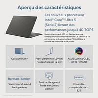 ASUS Zenbook S 14" Touchscreen Laptop (Intel Core Ultra 5 226V/16GB RAM/1TB SSD)