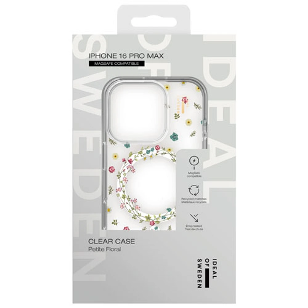 Ideal Of Sweden Fitted Hard Shell Case with MagSafe for iPhone 16 Pro Max - Petite Floral