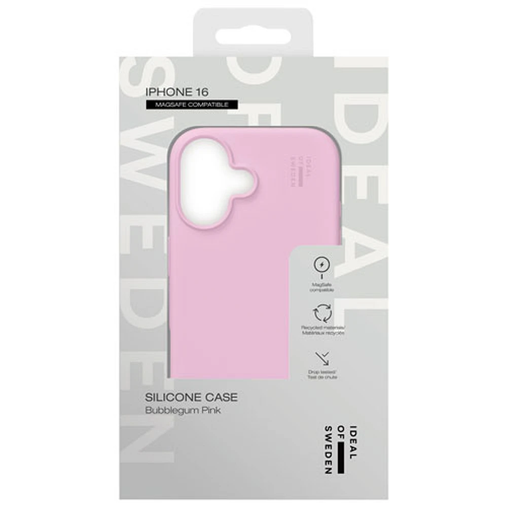 tui souple ajusté en silicone d'Ideal of Sweden avec MagSafe pour iPhone 16