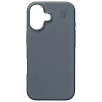 Étui souple ajusté en silicone d'Ideal of Sweden avec MagSafe pour iPhone 16 - Bleu minuit