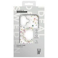 Ideal Of Sweden Fitted Hard Shell Case with MagSafe for iPhone 16 - Petite Floral