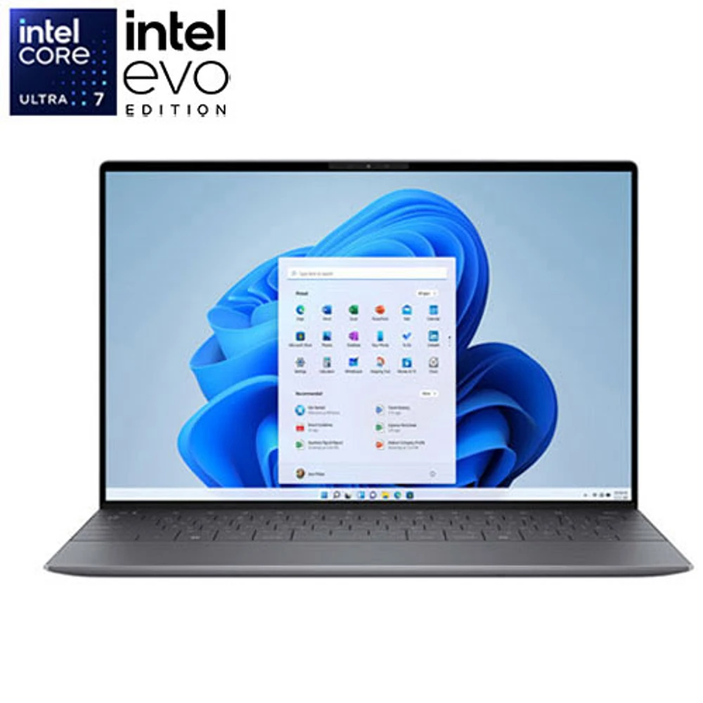 Dell XPS 13 13.4" Laptop - Graphite (Intel Core Ultra7/16GB RAM/512GB SSD/Windows 11 Home) - English