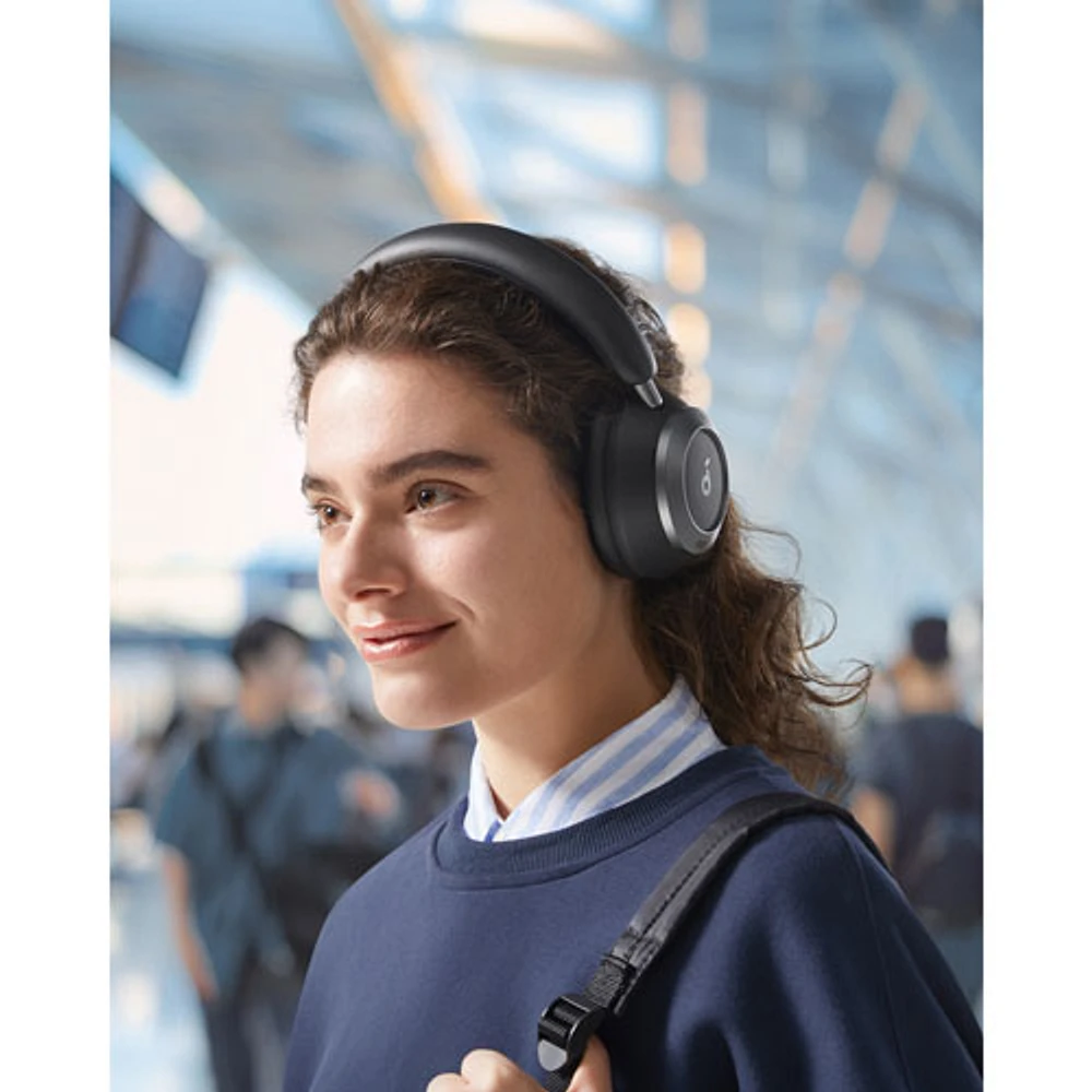 Soundcore by Anker Space One Pro Over-Ear Noise Cancelling True Wireless Headphones