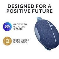 Ultimate Ears MINIROLL Waterproof Bluetooth Wireless Mini Portable Speaker