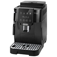 De'Longh iMagnifica Start Automatic Espresso Machine with Manual Milk Frother - Black