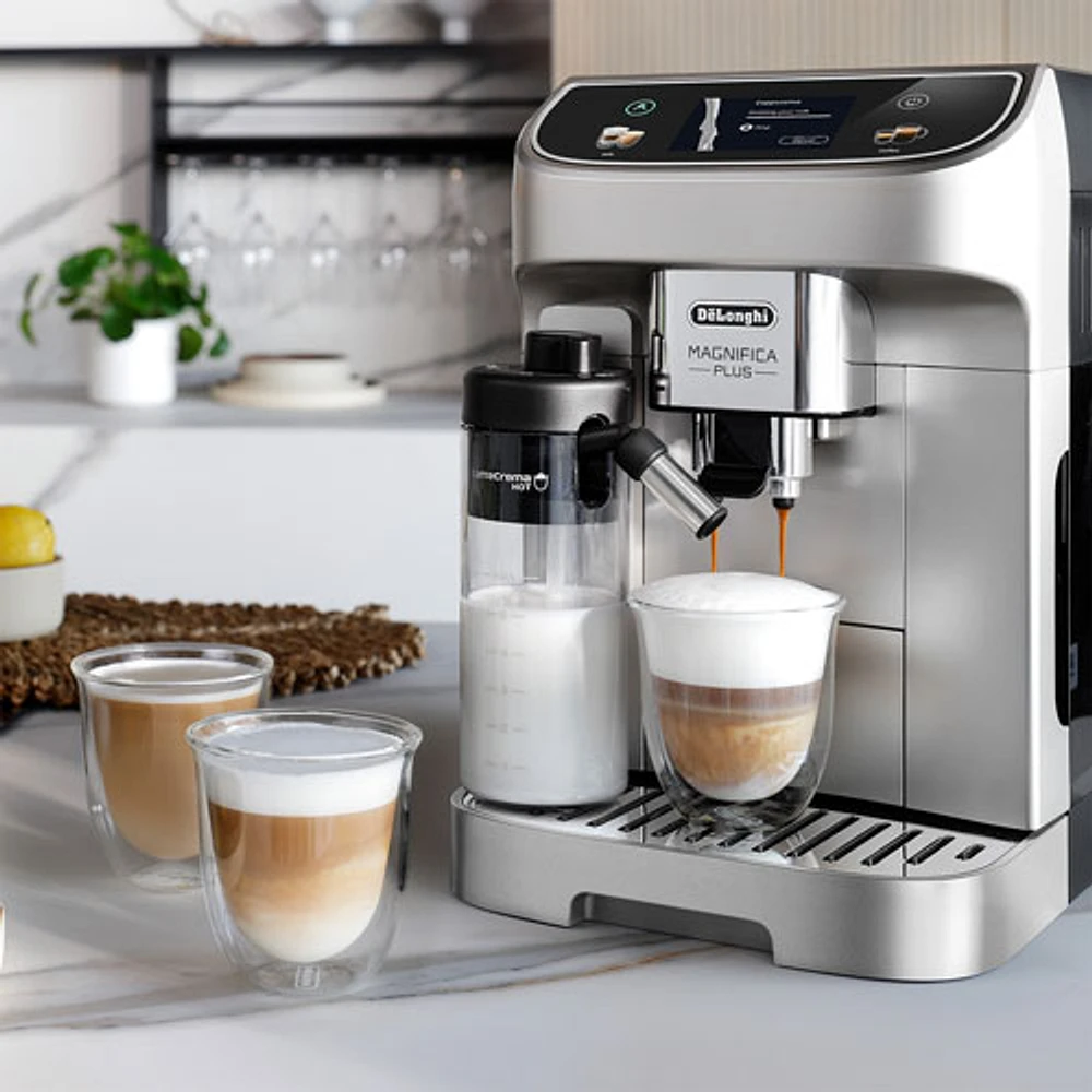 De'Longhi Magnifica Plus Fully Automatic Espresso Machine - Stainless Steel