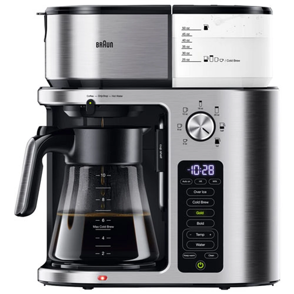 Braun MultiServe Drip Coffee Maker - 10-Cup - Black