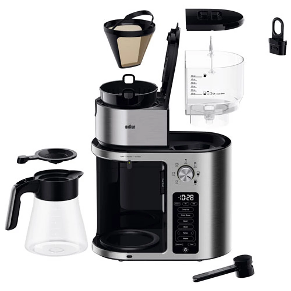 Braun MultiServe Drip Coffee Maker - 10-Cup - Black