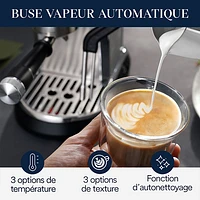 De'Longhi Dedica Maestro Plus Espresso Machine with Automatic Steam Wand - Stainless Steel