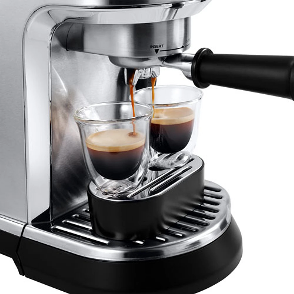 De'Longhi Dedica Maestro Plus Espresso Machine with Automatic Steam Wand - Stainless Steel