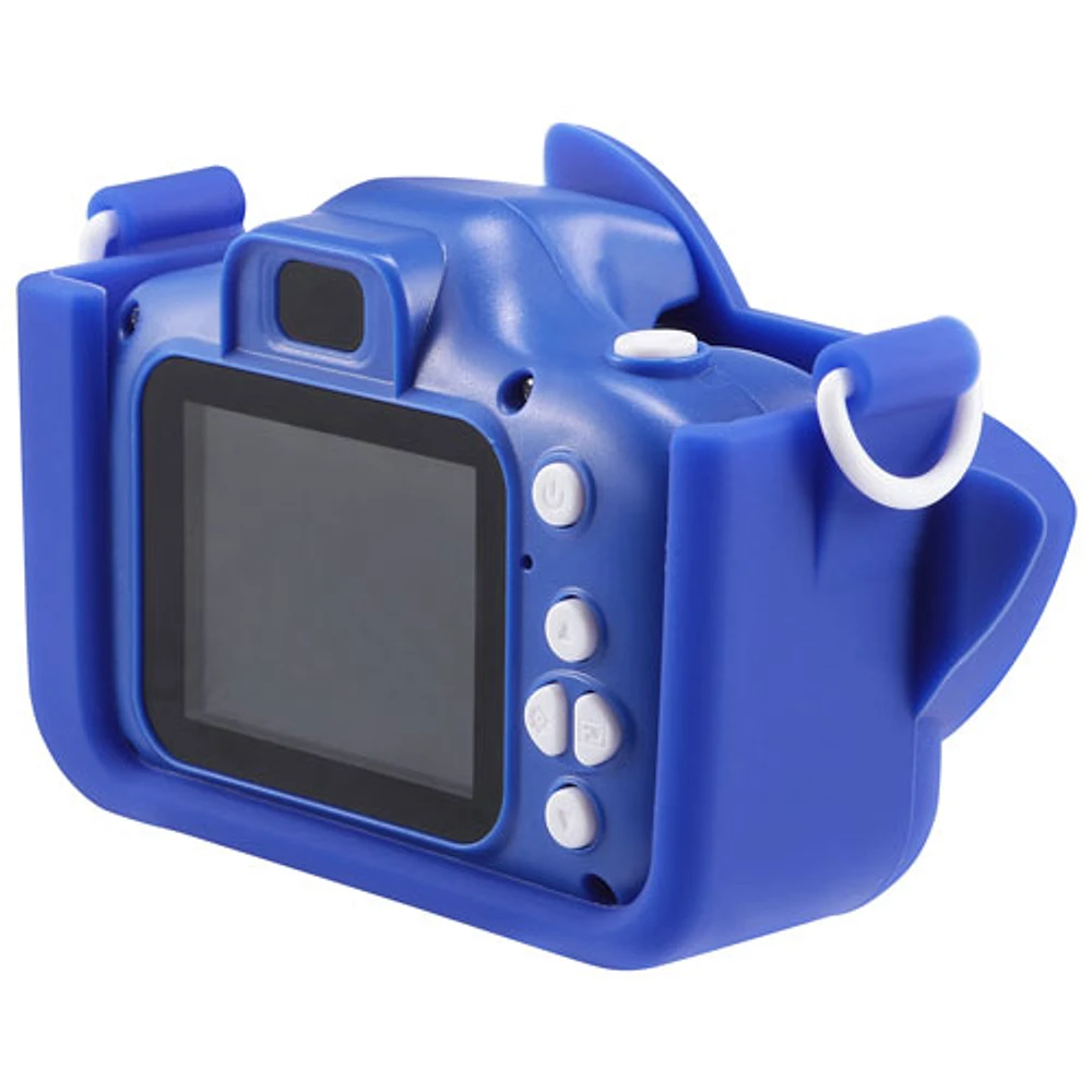 Vivitar Kidstech Kidzcam 3MP 4x Optical Zoom Digital Camera - Blue - Only at Best Buy