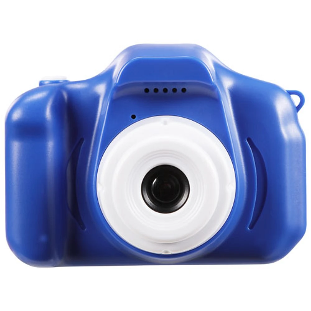 Vivitar Kidstech Kidzcam 3MP 4x Optical Zoom Digital Camera - Blue - Only at Best Buy