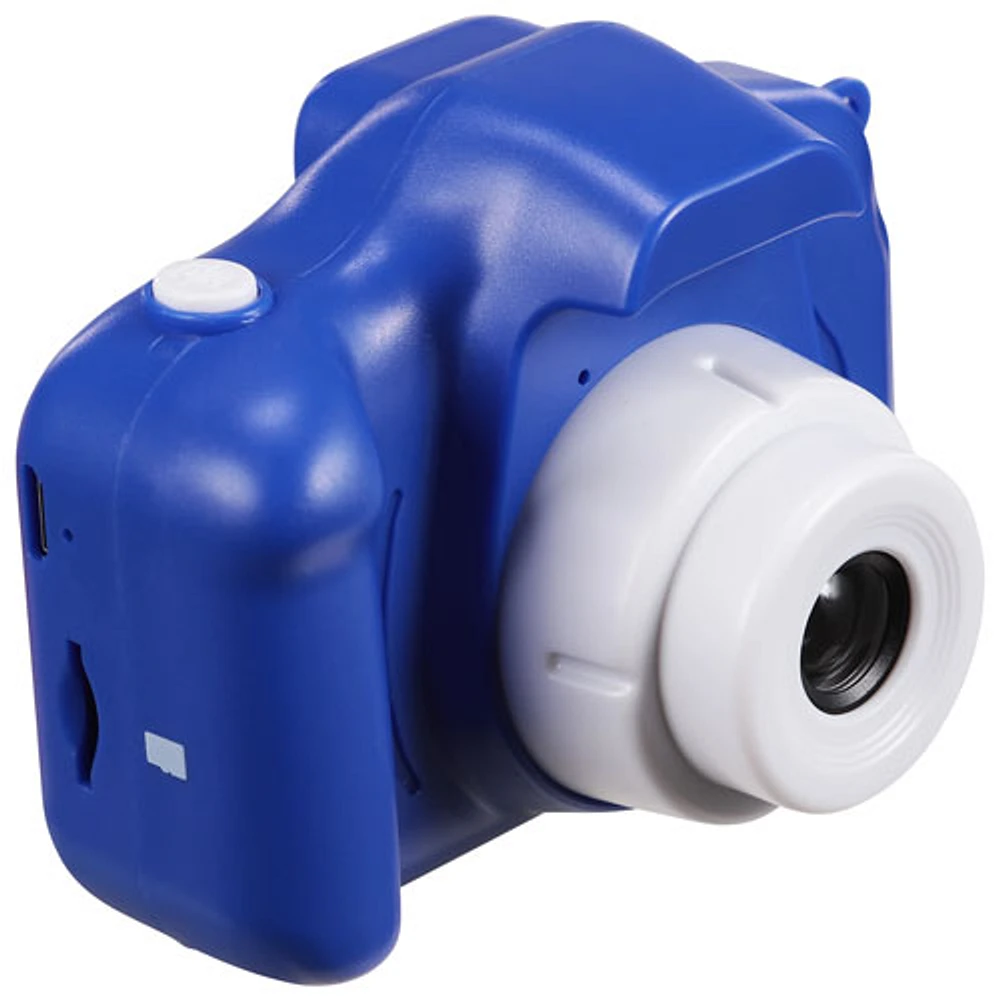 Vivitar Kidstech Kidzcam 3MP 4x Optical Zoom Digital Camera - Blue - Only at Best Buy