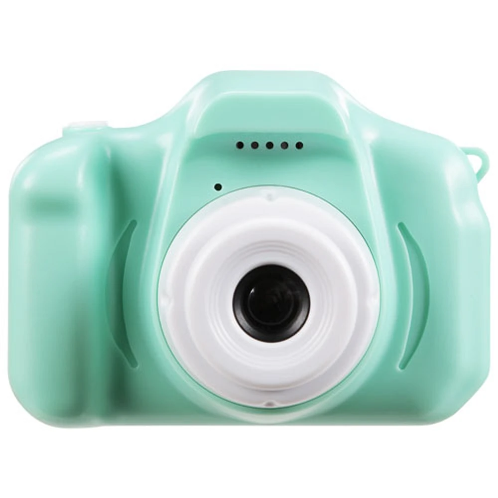 Vivitar Kidstech Kidzcam 3MP 4x Optical Zoom Digital Camera - Teal - Only at Best Buy