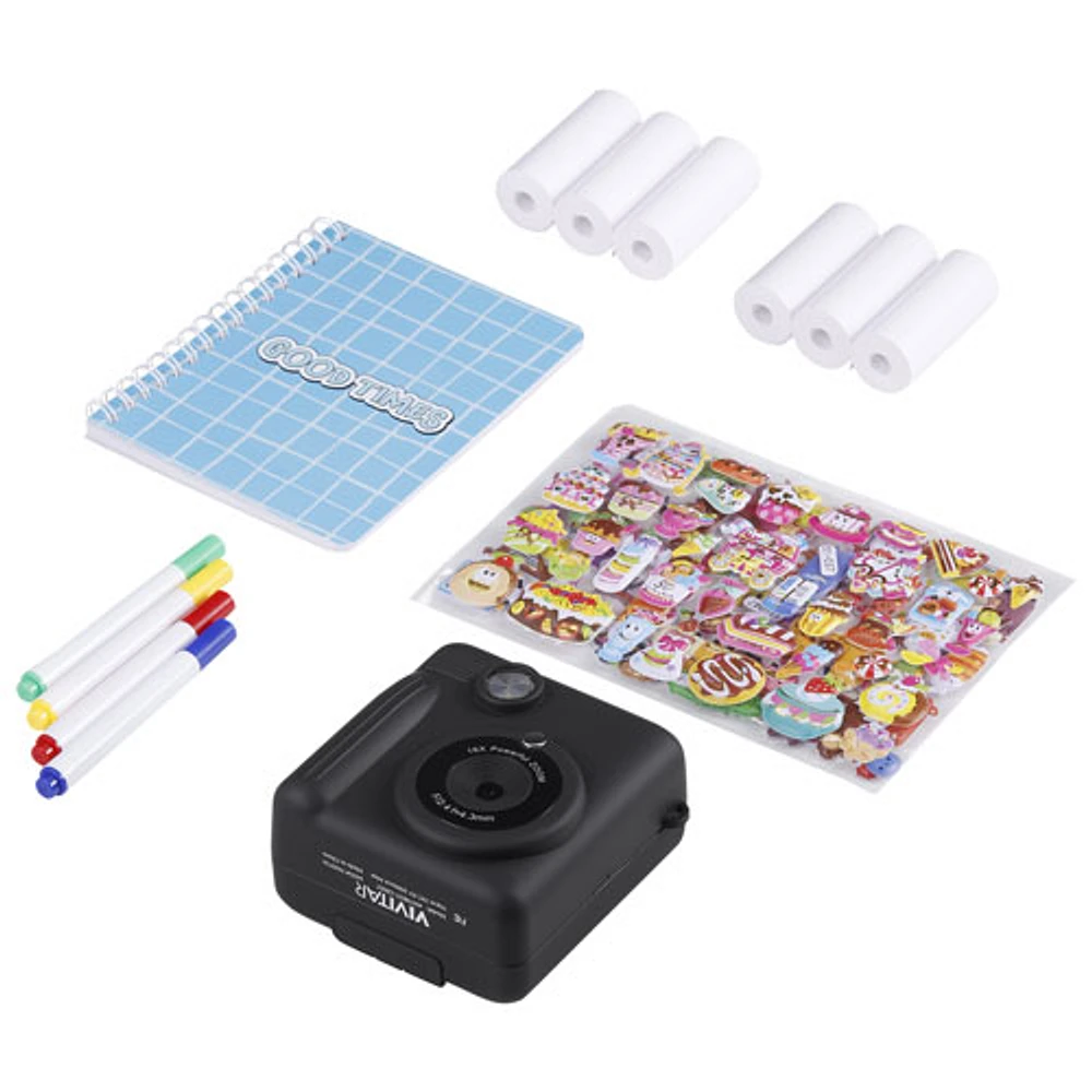 Trousse avec appareil photo instantané KidzCam de Vivitar (45379KIT) - Exclusivité Best Buy