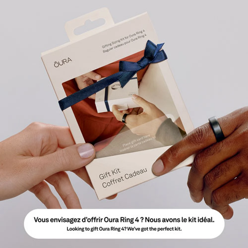 Anneau intelligent de sommeil et de mise en forme Ring 4 d'Oura - Argent