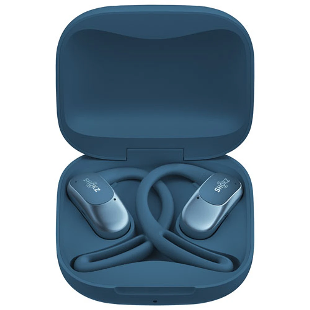 Shokz OpenFit Air In-Ear True Wireless Earbuds - Stone Blue - Only at Best Buy