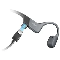 Shokz OpenRun Mini USB-C Open-Ear Bluetooth Headset - Black