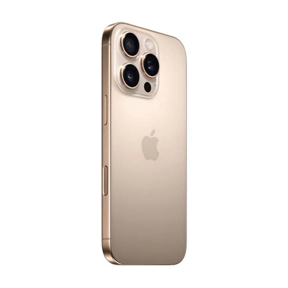 Virgin Plus Apple iPhone 16 Pro 128GB - Desert Titanium - Monthly Financing