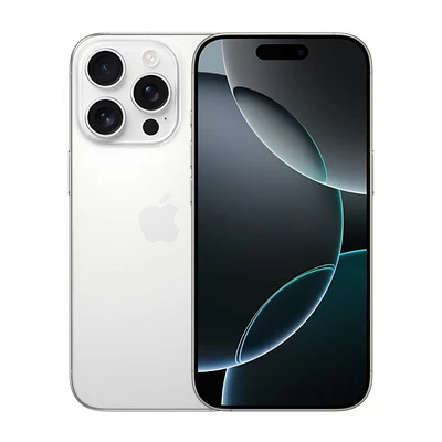 iPhone 16 Pro de Go d'Apple avec TELUS - Titane blanc