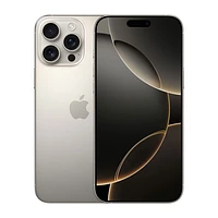 Virgin Plus Apple iPhone 16 Pro Max 256GB - Natural Titanium - Monthly Financing