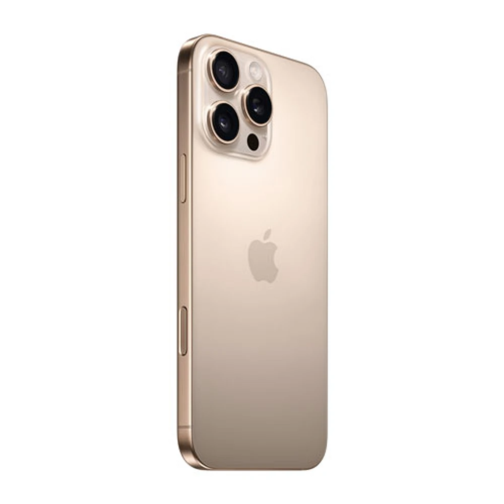 Virgin Plus Apple iPhone 16 Pro Max 256GB - Desert Titanium - Monthly Financing