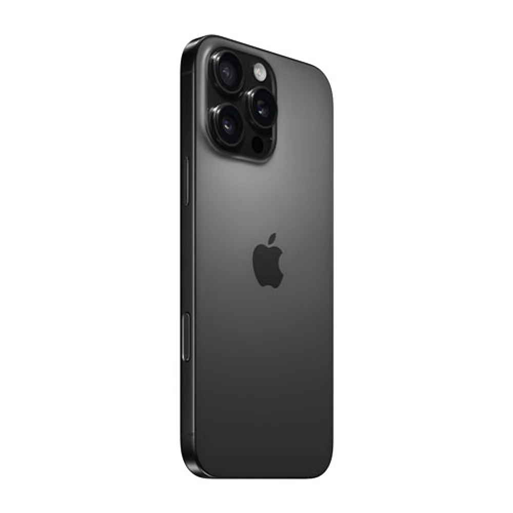 iPhone 16 Pro Max de Go d'Apple avec TELUS - Titane noir