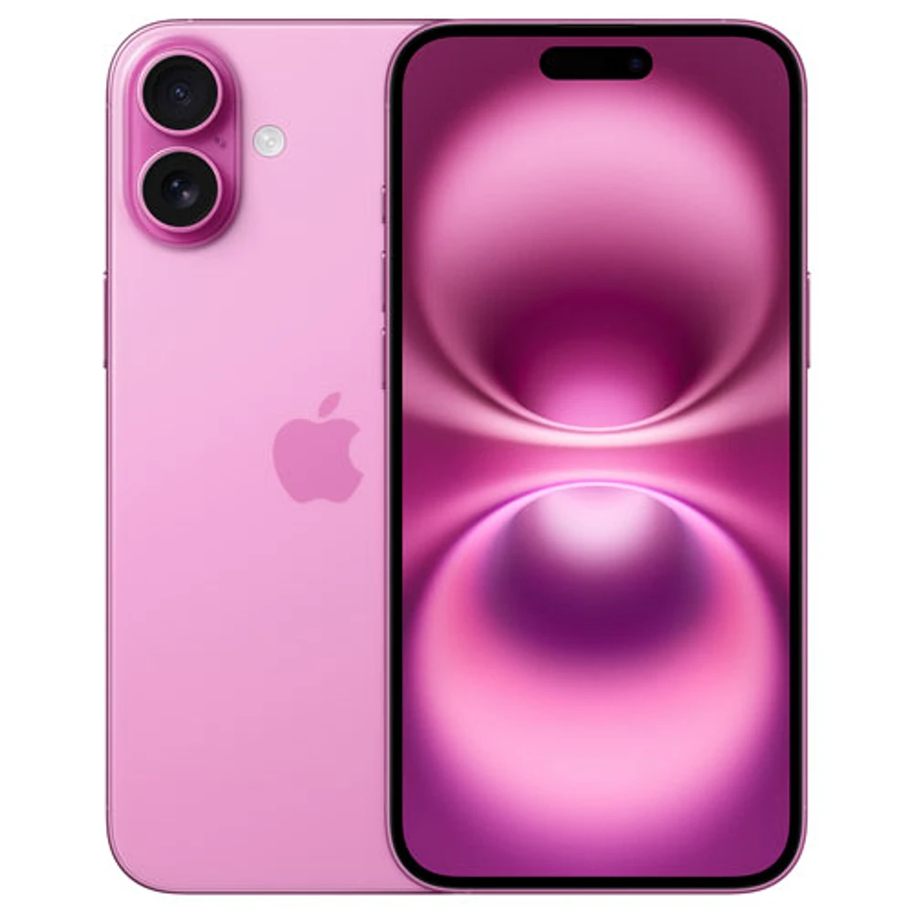 Virgin Plus Apple iPhone 16 Plus 128GB - Pink - Monthly Financing