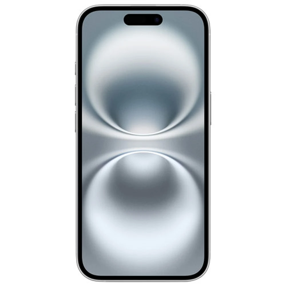 Bell Apple iPhone 16 128GB - White - Monthly Financing