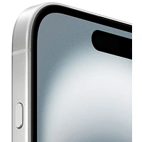 Bell Apple iPhone 16 128GB - White - Monthly Financing