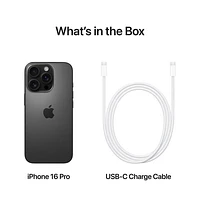 Koodo Apple iPhone 16 Pro 512GB - Black Titanium - Monthly Tab Payment