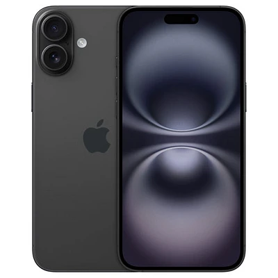 Rogers Apple iPhone 16 Plus 128GB - Black - Monthly Financing