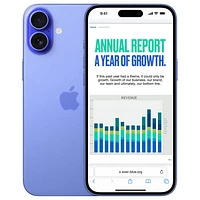 Rogers Apple iPhone 16 Plus 128GB - Black - Monthly Financing