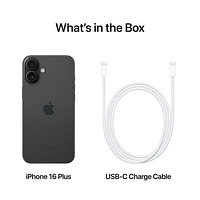 Rogers Apple iPhone 16 Plus 128GB - Black - Monthly Financing