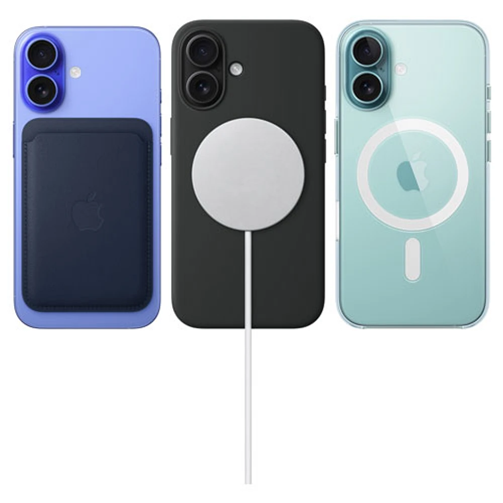 iPhone 16 de 512 Go d'Apple avec Fido - Blanc - Financement mensuel