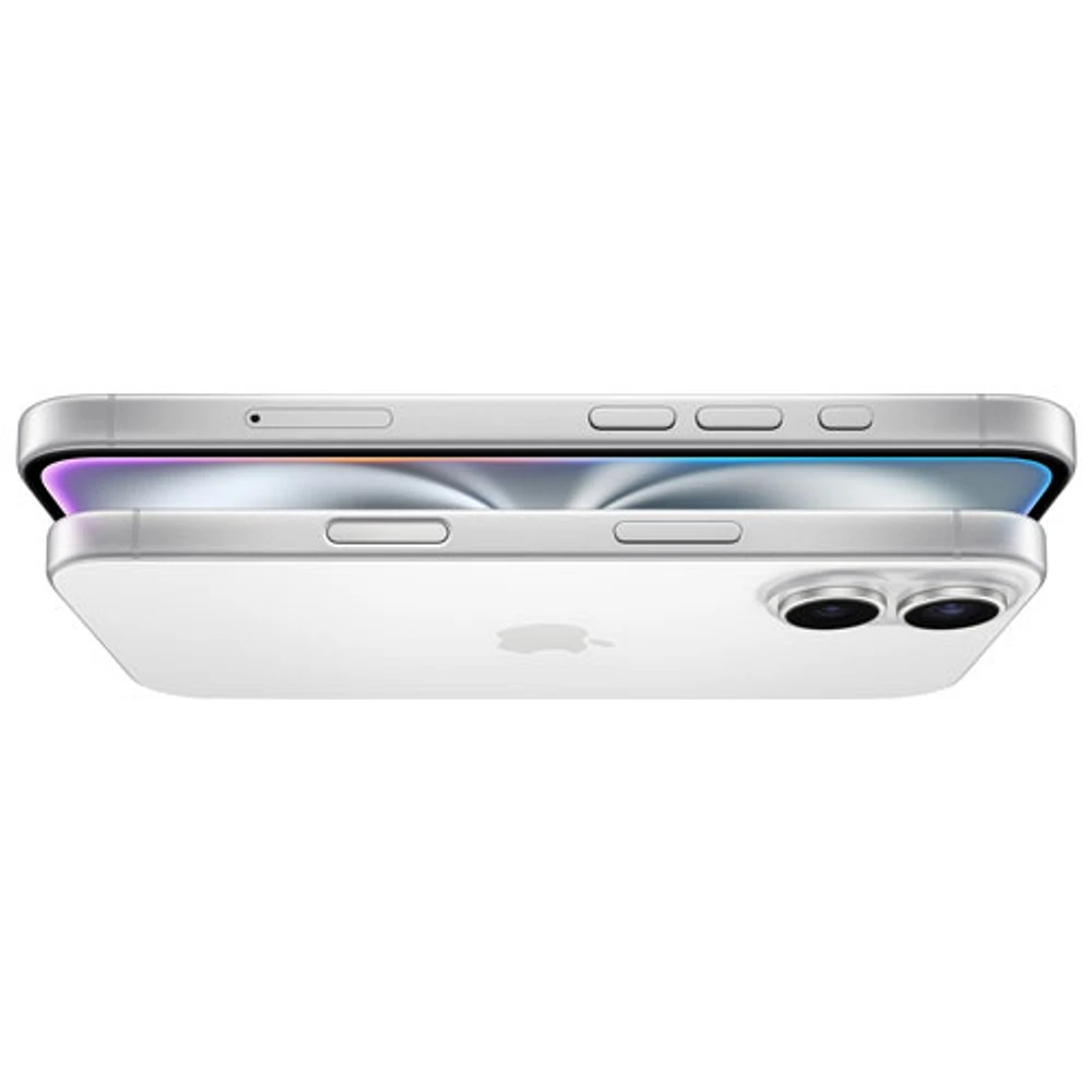 iPhone 16 de 512 Go d'Apple avec Fido - Blanc - Financement mensuel