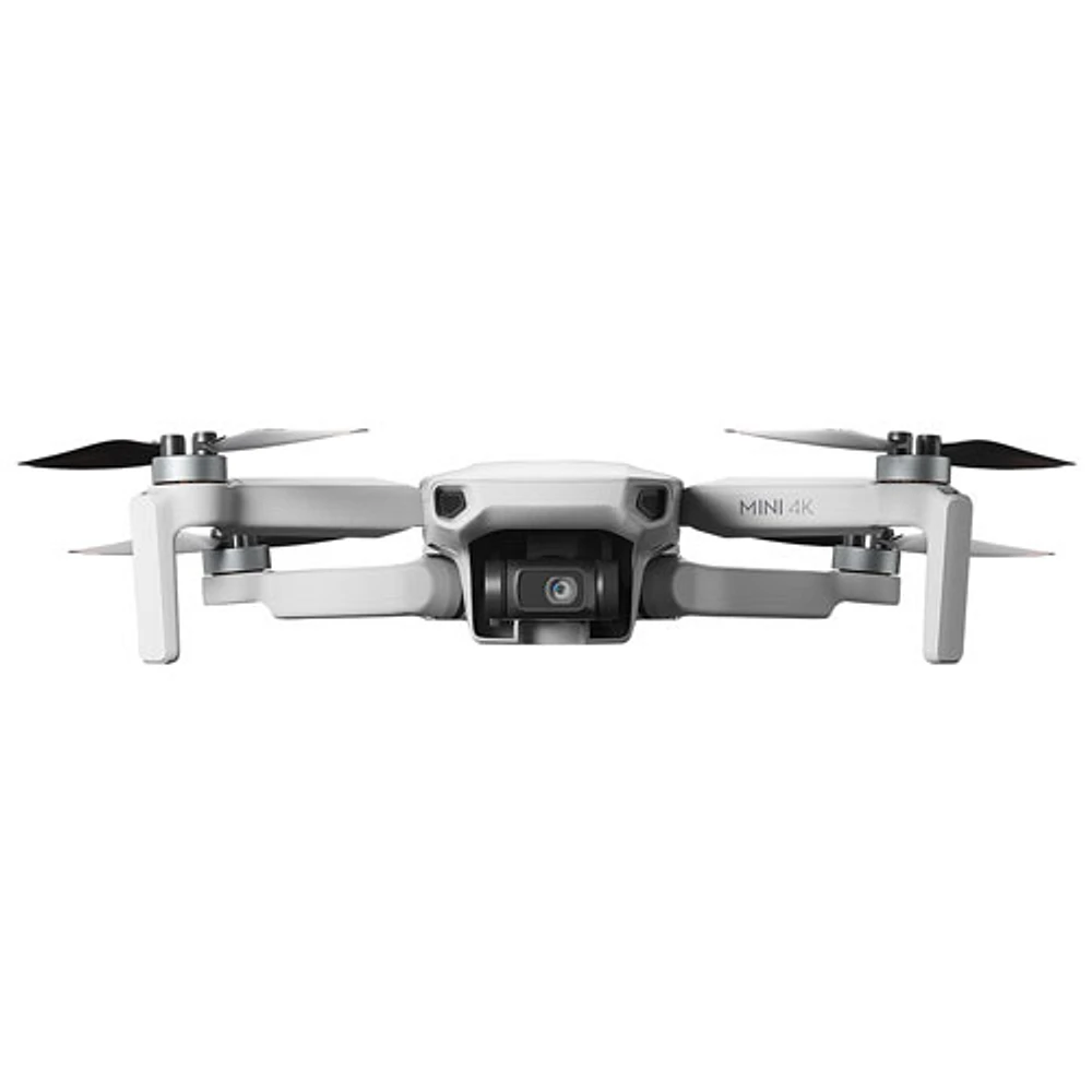 Drone quadricoptère Mini 4K de DJI avec caméra et manette - Prêt à voler - Bilingue