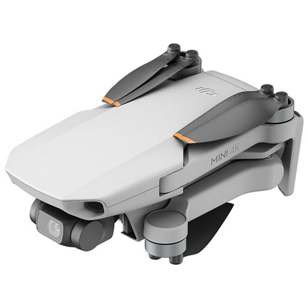 Drone quadricoptère Mini 4K de DJI avec caméra et manette - Prêt à voler - Bilingue