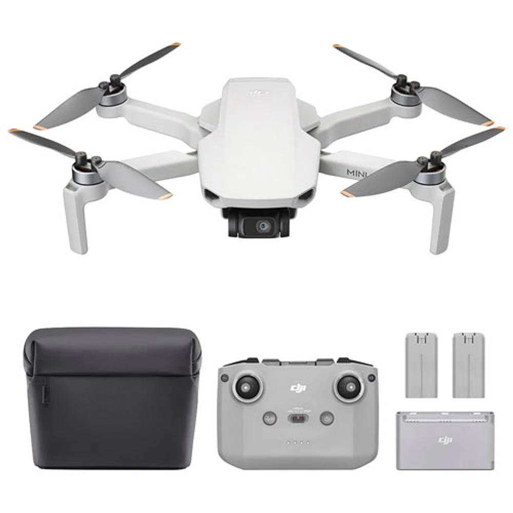 DJI Mini 4K Quadcopter Drone Fly More Combo with Remote Controller - Ready-to-Fly - Bilingual