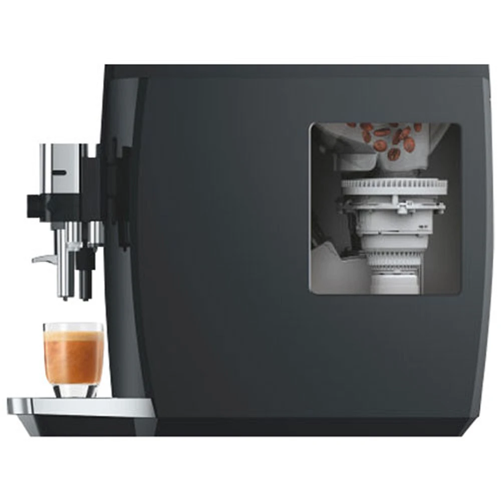 Jura E8 Automatic Espresso Machine with Coffee Grinder - Chrome