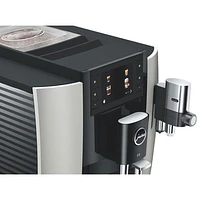 Jura E8 Automatic Espresso Machine with Coffee Grinder - Chrome