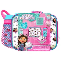 Dreamworks Gabby's Dollhouse Lunch Box Set - 3 Pieces