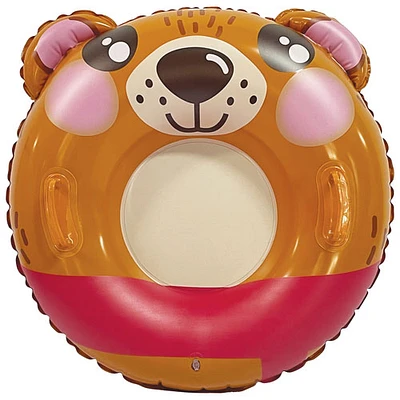 Danaplay 34" Inflatable Round Bear Snow Luge