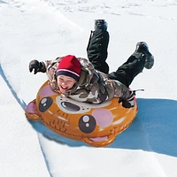 Danaplay 34" Inflatable Round Bear Snow Luge