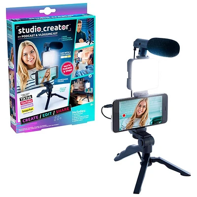 Canal Toys Studio Creator Podcast & Vlogging Kit - English