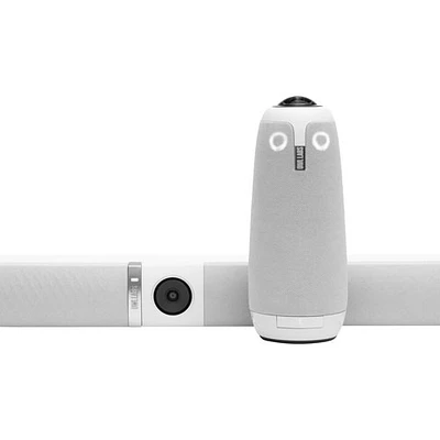 Système Meeting Owl 3 + Barre Owl Bar d'Owl Labs (OWL-BND300-0022) - Blanc