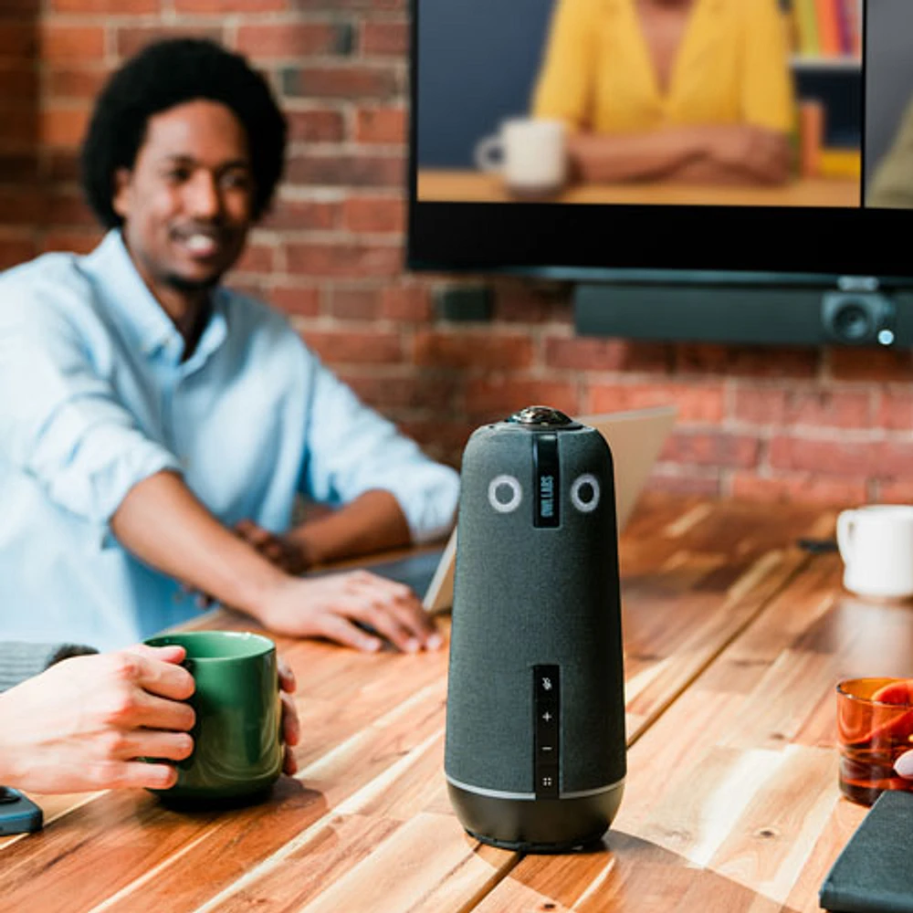 Owl Labs Meeting Owl 4+ UHD 4K 360° Smart Video Conference Camera Bundle (BND405-0005) - Black